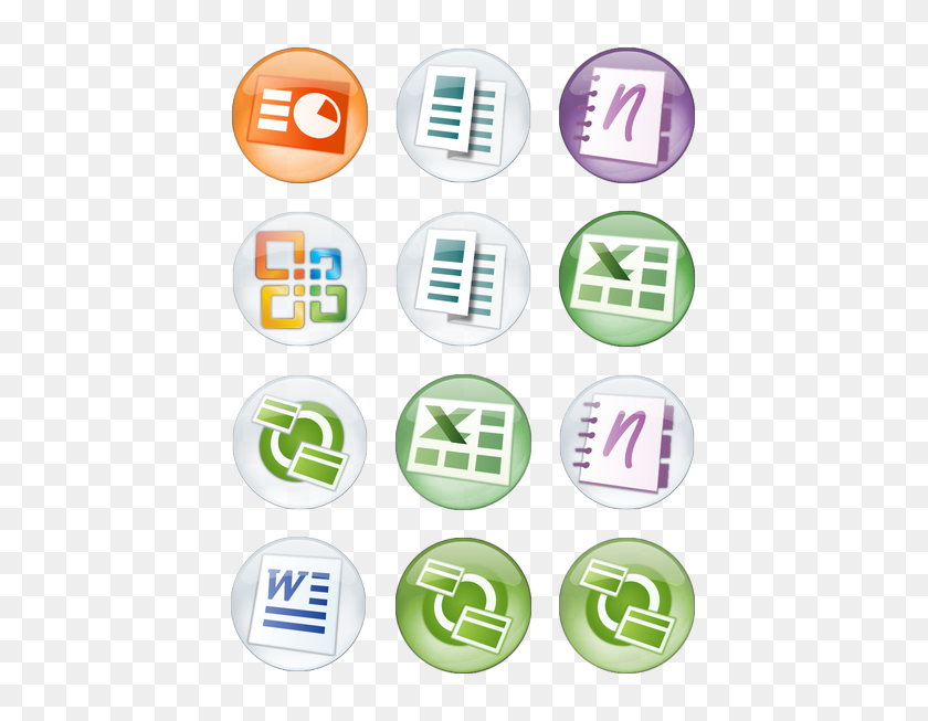 Microsoft Office 2007 Orbs Icon Pack By Wstaylor - Microsoft Office ...