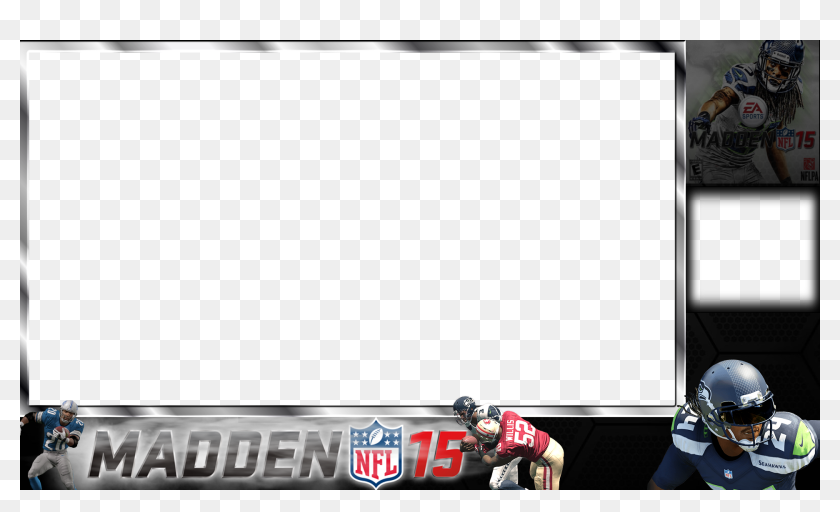 Madden 15 Twitch Overlay - Retro Games Twitch Overlay, HD Png