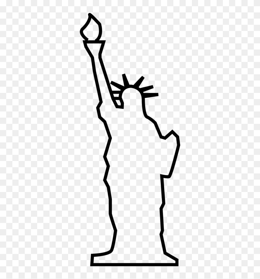 New York Statue Of Liberty 1 - Illustration, HD Png Download ...