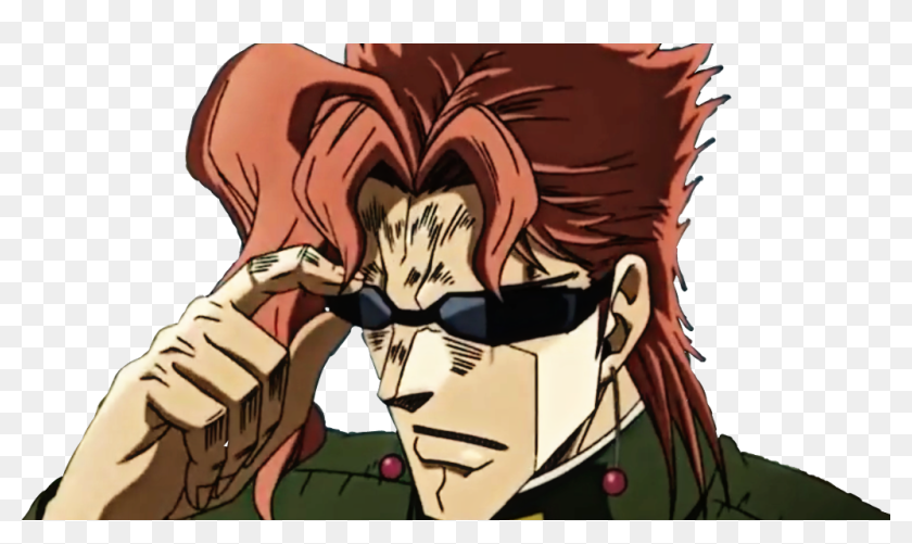 Kakyoin Sticker Kakyoin Milf Hunter Meme Hd Png Download 1024x563 6166385 Pinpng 0135