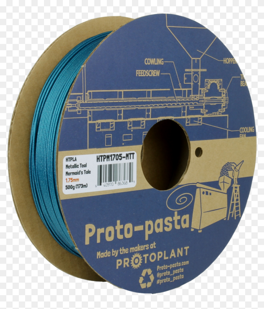 Proto-pasta Metallic Htpla - Proto-pasta, HD Png Download - 1280x1280 ...