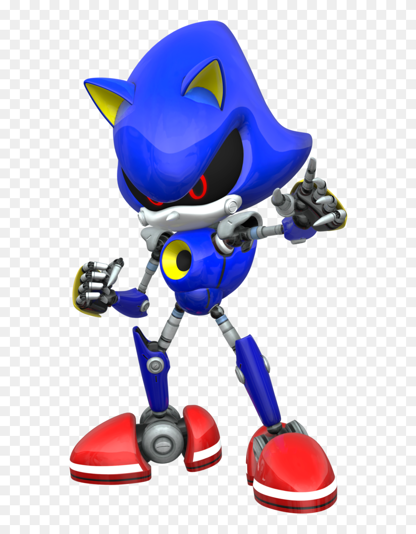 Metal Sonic , Png Download - Metal Sonic, Transparent Png - 564x998 ...