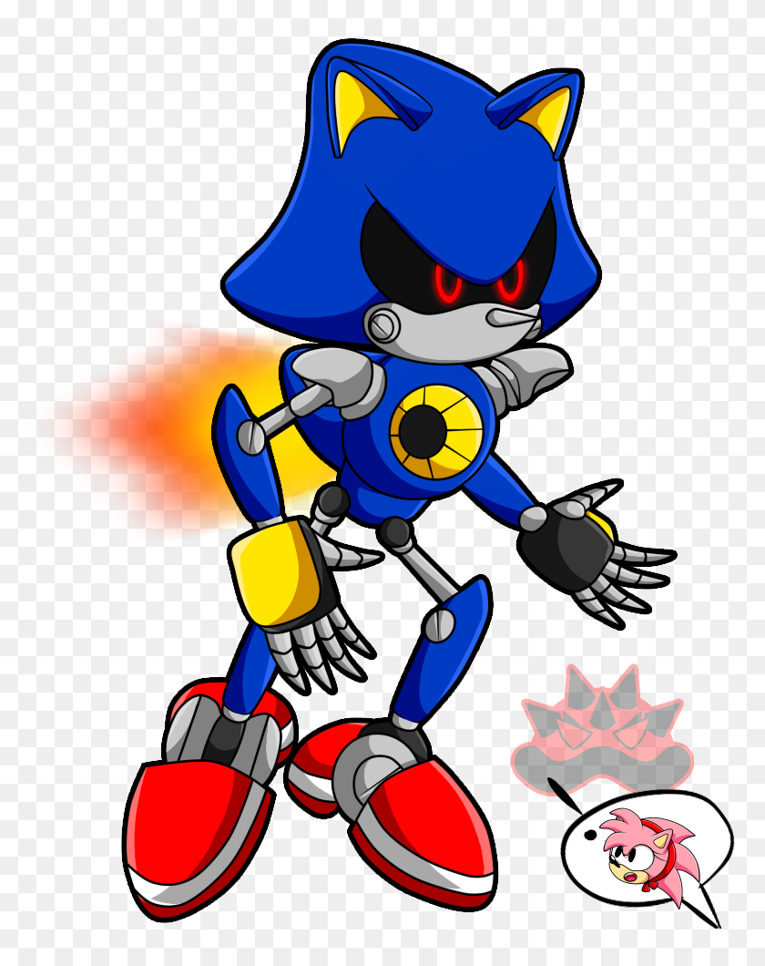 Metal Sonic PNG Images, Metal Sonic Clipart Free Download