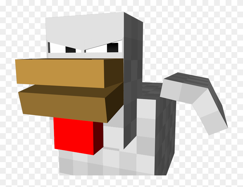  Minecraft Chicken Png - Chicken Minecraft Png Transparent 