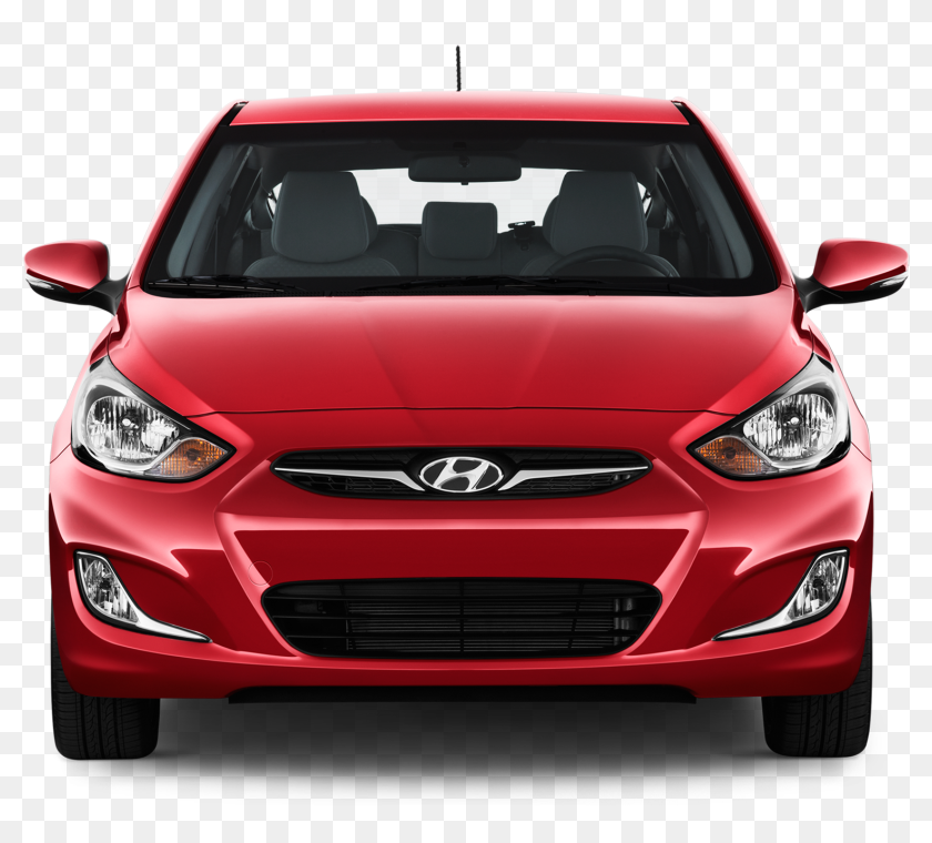 Red Hyundai Png Image - Hyundai Accent 2013 Front, Transparent Png ...