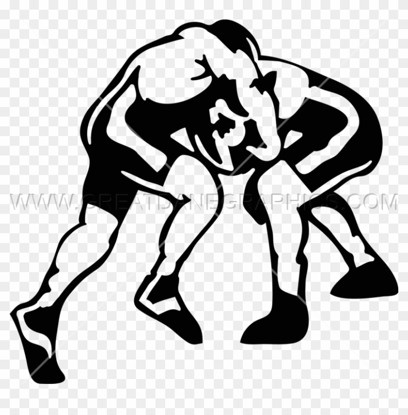 Wrestler Clipart Transparent - Wrestling Svg Free, HD Png Download