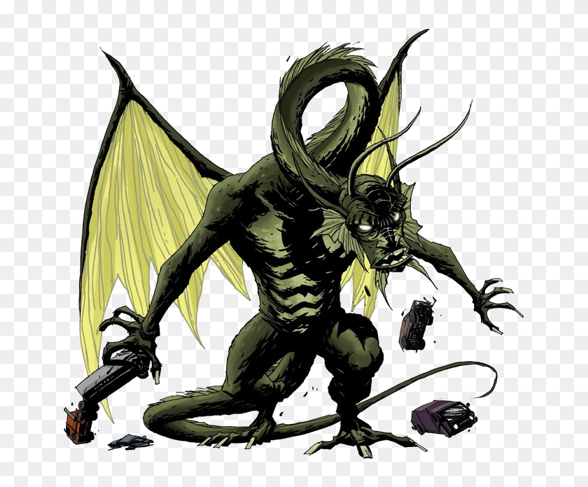 Fin Fang Foom Transparent - Fin Fang Foom Png, Png Download - 659x616 