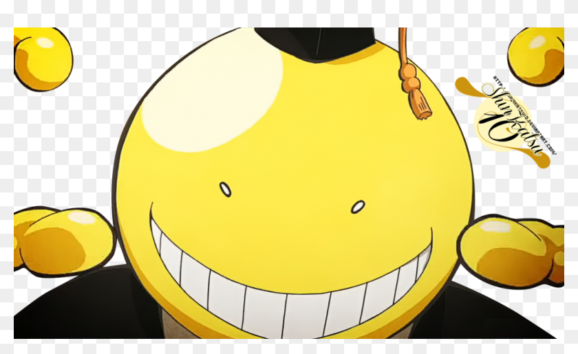 Koro-sensei - Koro Sensei Head Png, Transparent Png - 1024x580 ...