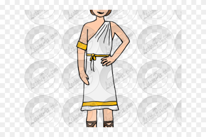 Toga Cliparts - Cartoon, Hd Png Download - 640x480 (#6350894) - Pinpng