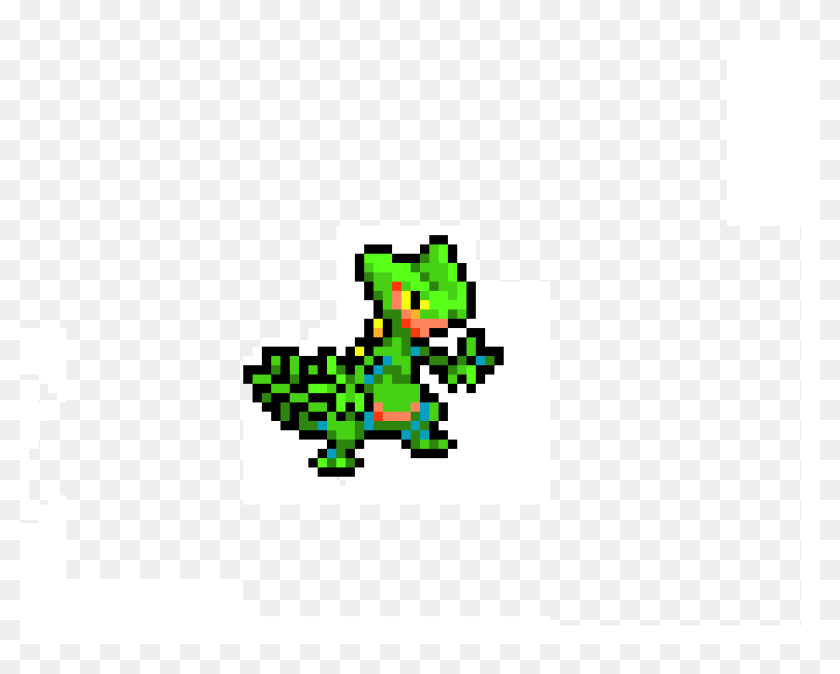 Sceptile Mega Sceptile Pixel Art Hd Png Download 860x650 6352854 Pinpng