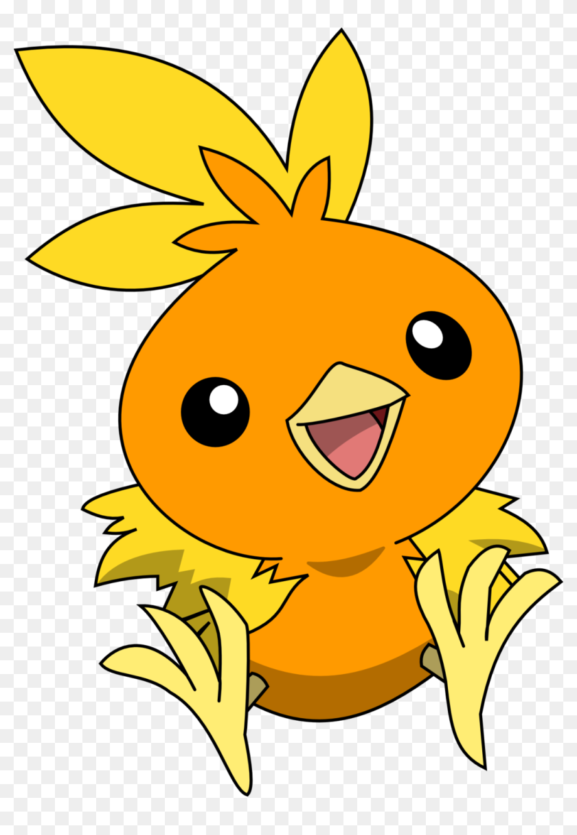 226kib, 1024x1432, Torchic - Draw Torchic Pokemon, Hd Png Download 