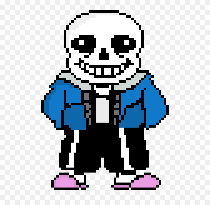 {undertale} Sans Except He's Derpy - Pixel Sans Undertale, HD Png ...