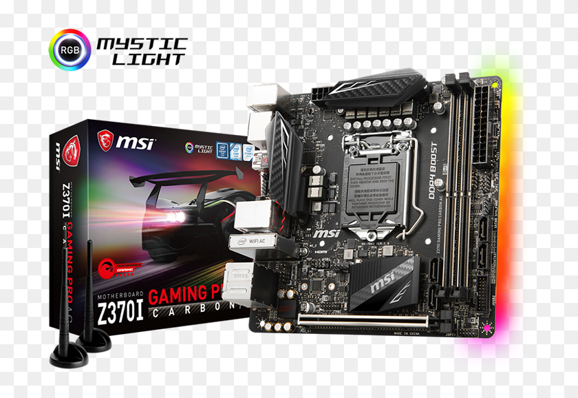 Msi Z370i Gaming Pro, Pequeña Placa De 8a Generación - Msi Z370i Gaming ...