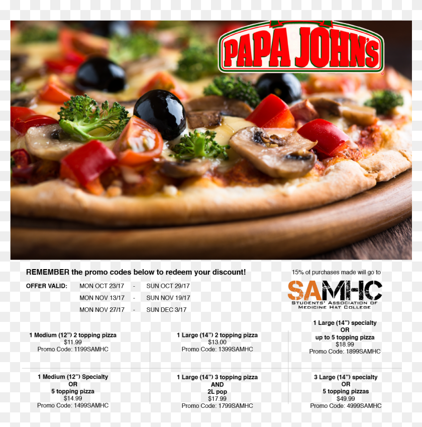 Papa John's Pizza - Papa Johns Pizza, HD Png Download - 1080x1080