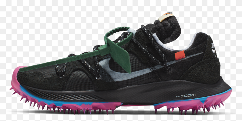 Off-white X Nike Zoom Terra Kiger, As Well As A Run, HD Png Download ...