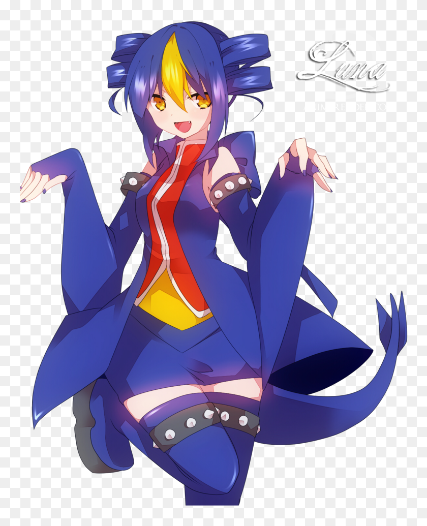 View Garchomp Render By Lunikat-d5qhaz1 , - Pokemon Into Anime Girl, HD ...