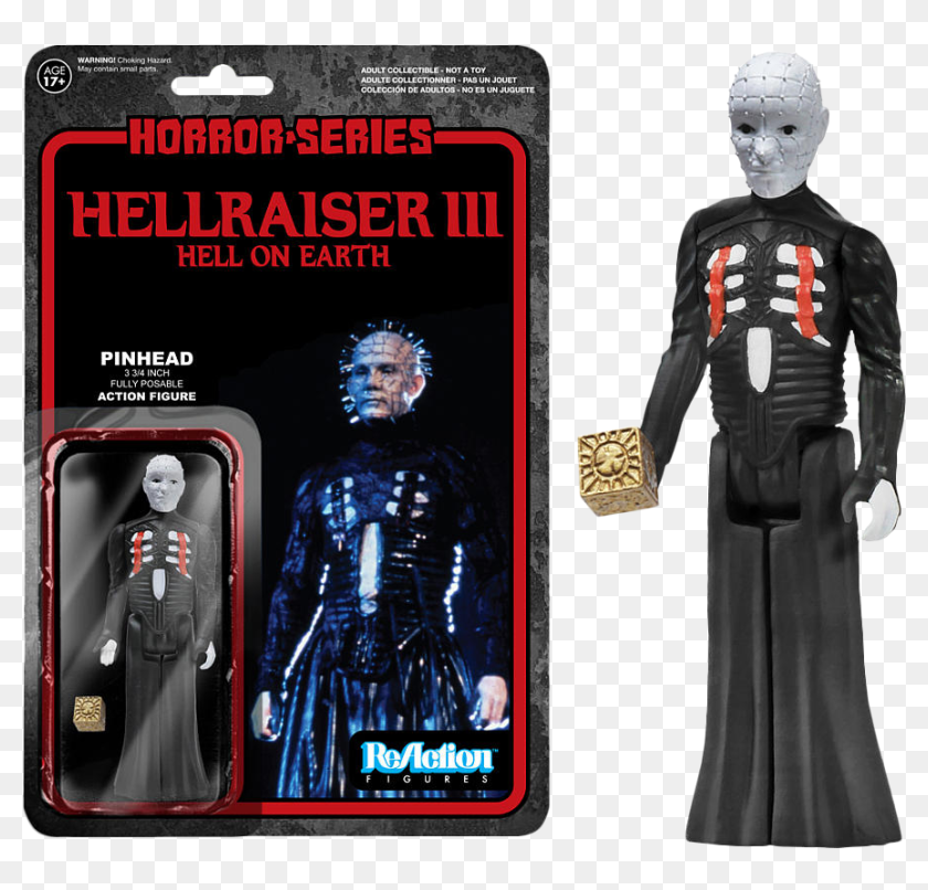 Pinhead Reaction - Hellraiser Action Figures Dolls, HD Png Download ...