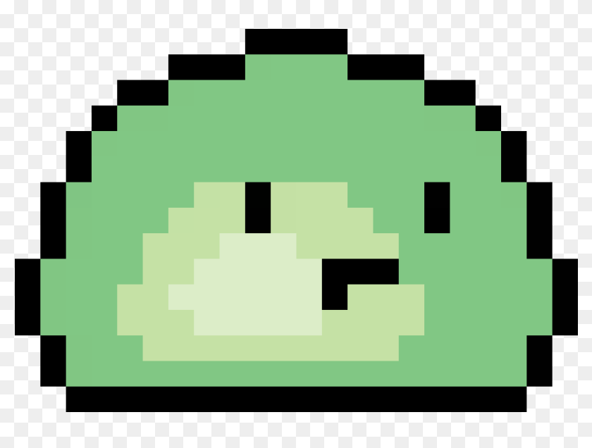 Green Slime - Pixel Smiley Face Gif, HD Png Download - 1184x1184 ...