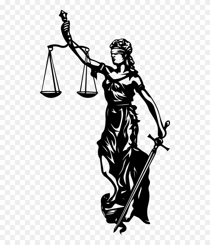 Letter To The Editor - Lady Justice Tattoo Small, HD Png Download ...