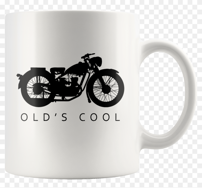 Coffee Cup Silhouette Png - Motorcycle Silhouette Black, Transparent ...