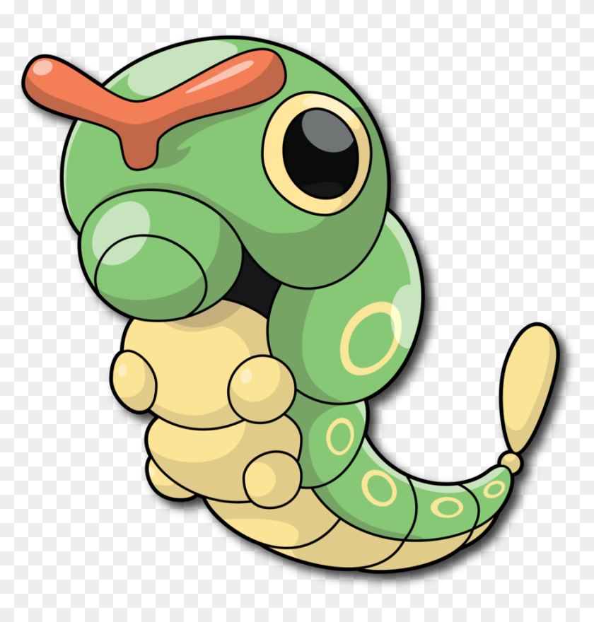 Caterpie Png - Pokemon Caterpie, Transparent Png - 893x894 (#6579669 ...