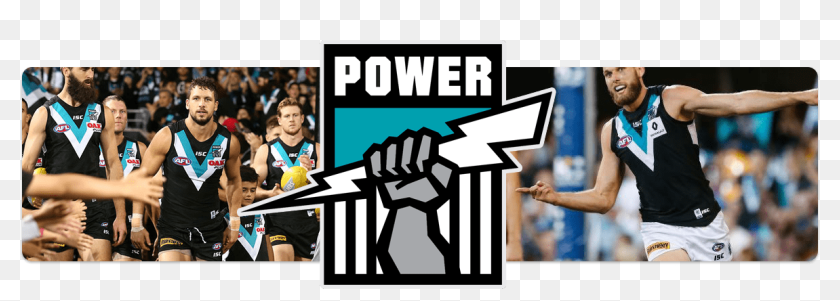 Port Adelaide Power Hd Png Download 1180x368 6595609 Pinpng