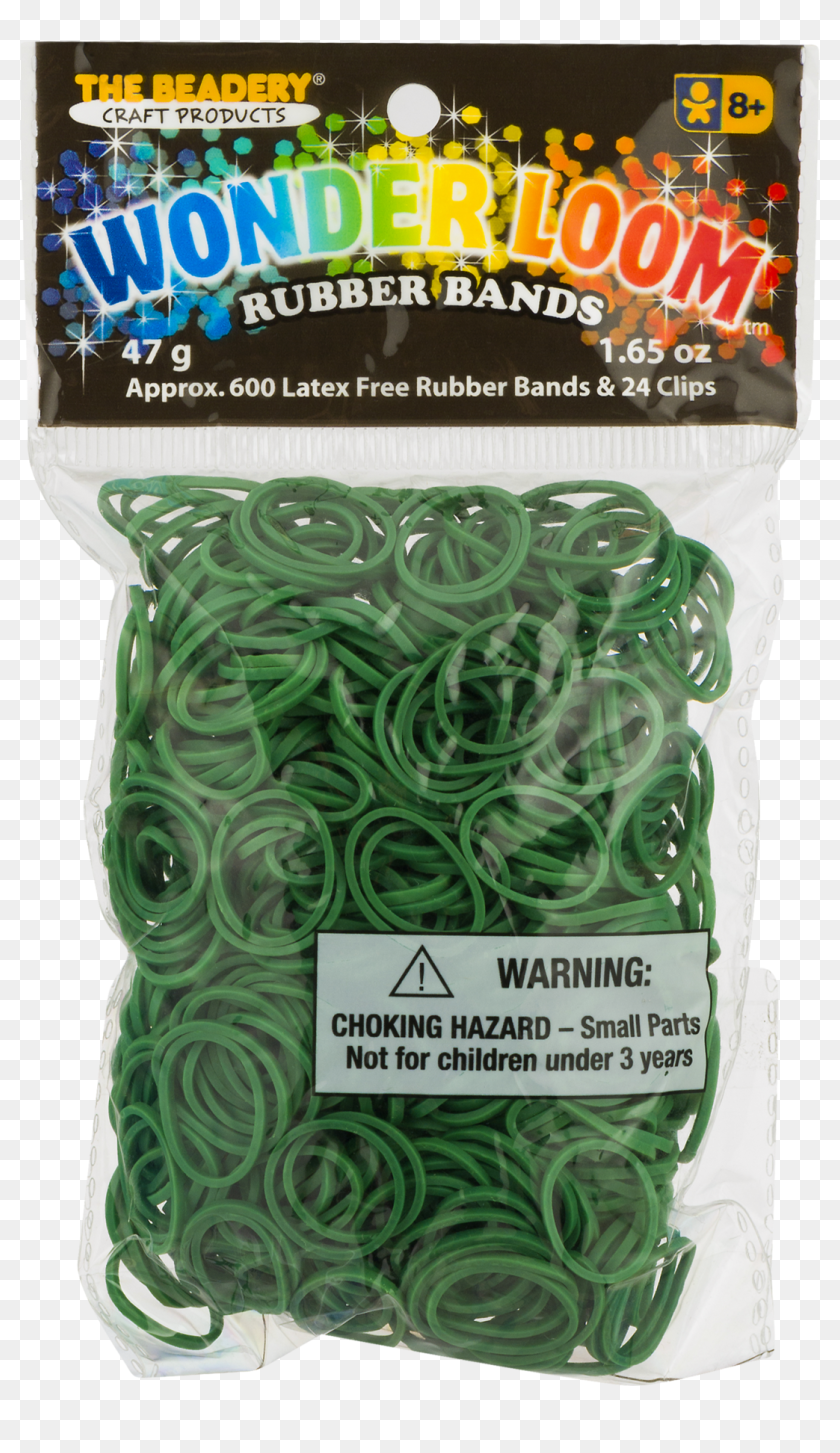 small green rubber bands