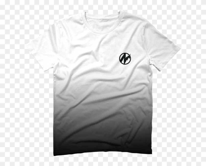 Nameless Logo Fade Shirt T-shirt - Active Shirt, HD Png Download ...