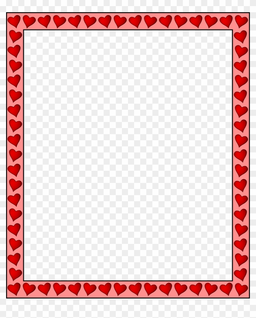 Heart Border Png, Transparent Png - 820x963 (#665257) - PinPng