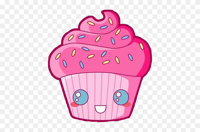 #kawaii #cute #cupcake #pink#freetoedit - Animated Cupcake, HD Png ...