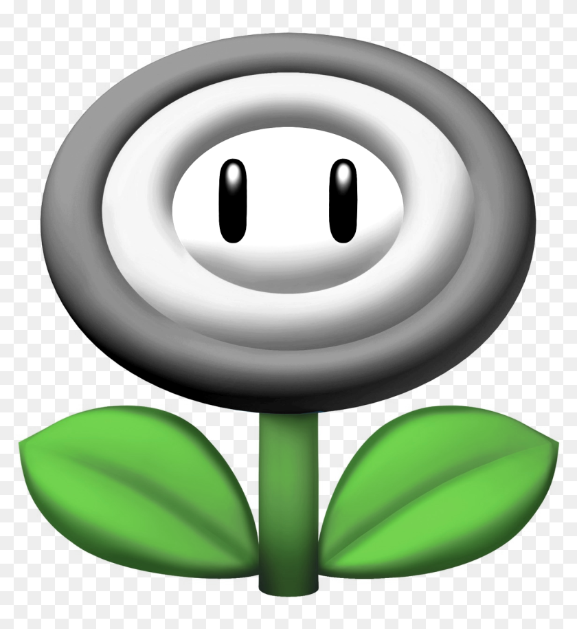 Super Mario Flower Power Ups Png Download Fire Flower Mario Drawing Transparent Png 1171x12 Pinpng