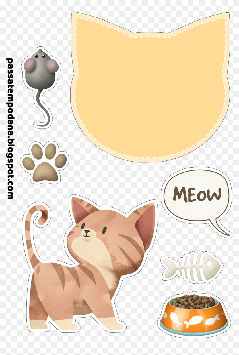 Fofos Desenhos Para Desenhar De Gatos, HD Png Download
