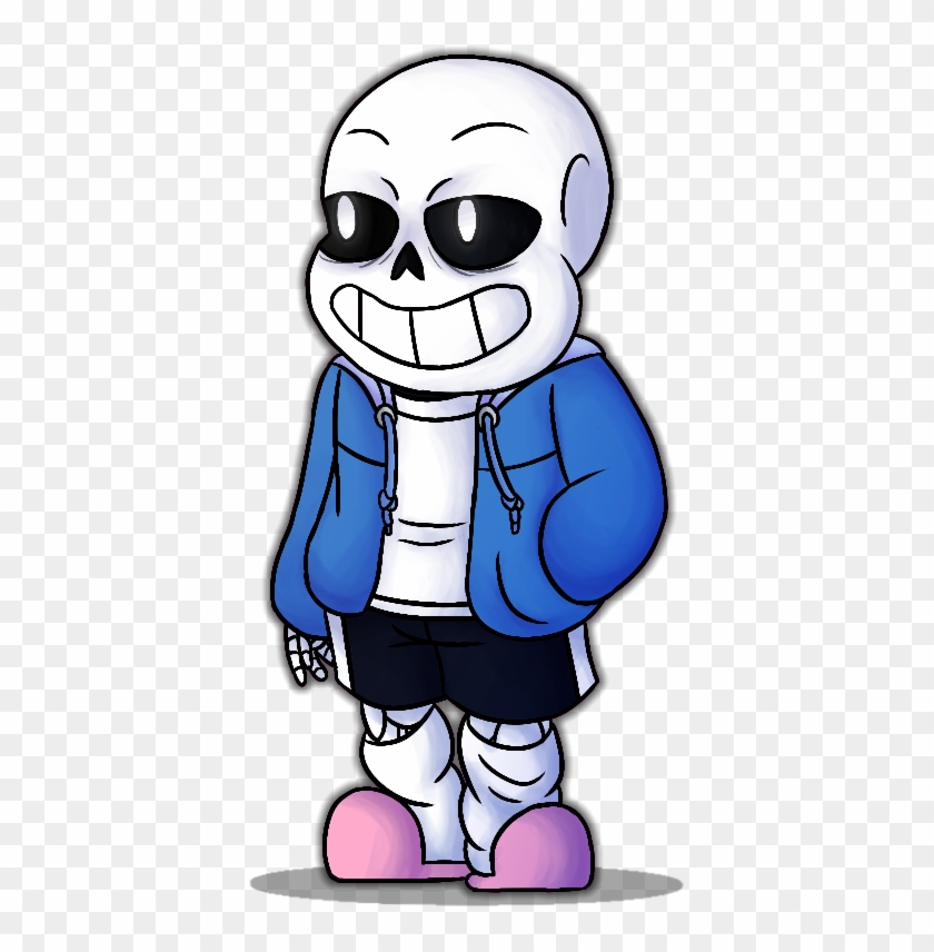 Felt Like Drawing A Simple Little Sans - Sans Simple Drawing, HD Png ...