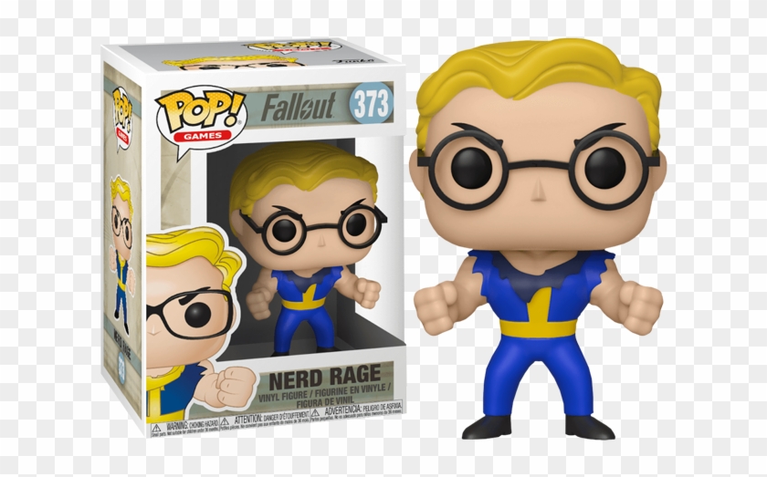 Funko Pop Vinylové Figurky Vault Boy Nerd Rage Png - Fallout Nerd Rage ...