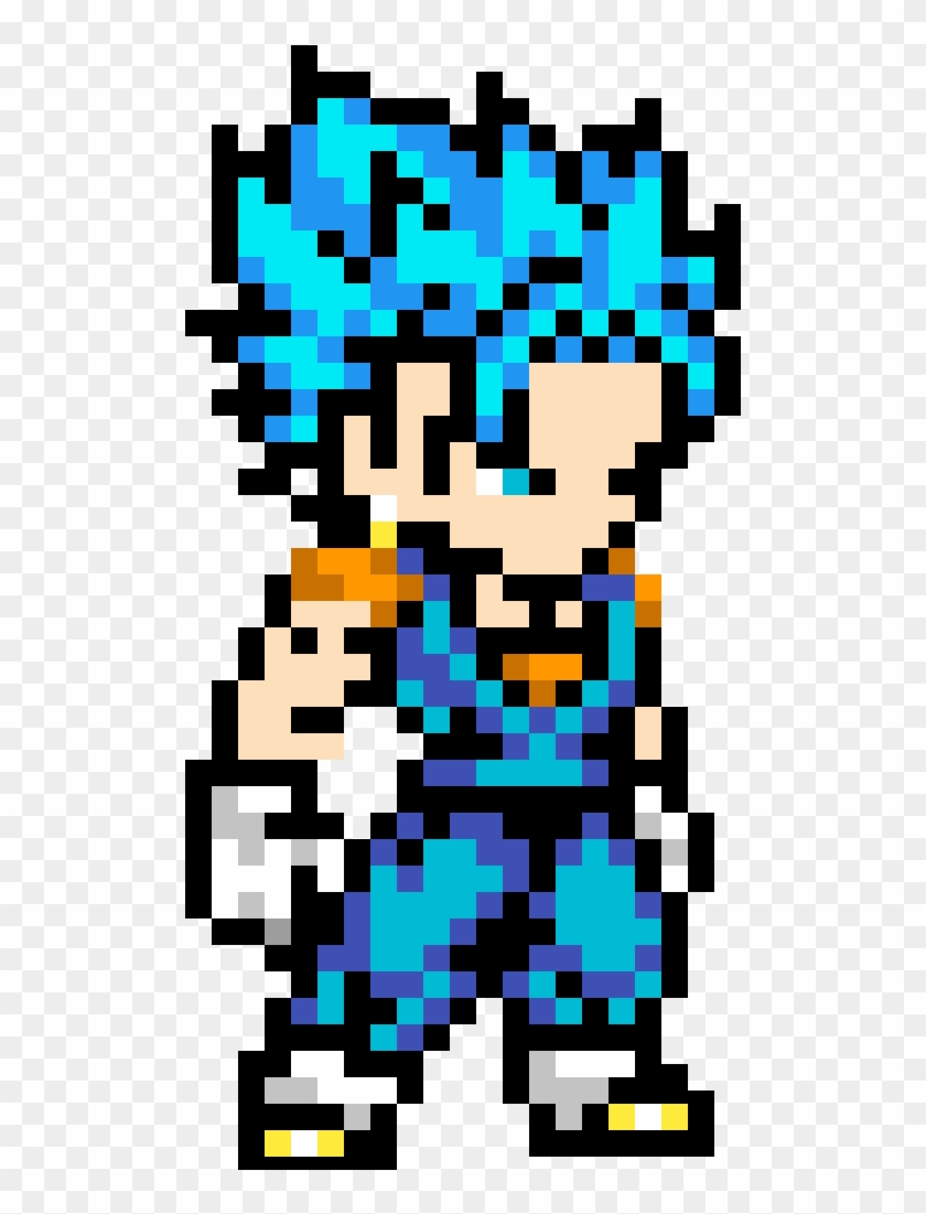 Vegito - Pixel Art De Jiren, Hd Png Download - 1200x1200 (#679750) - Pinpng