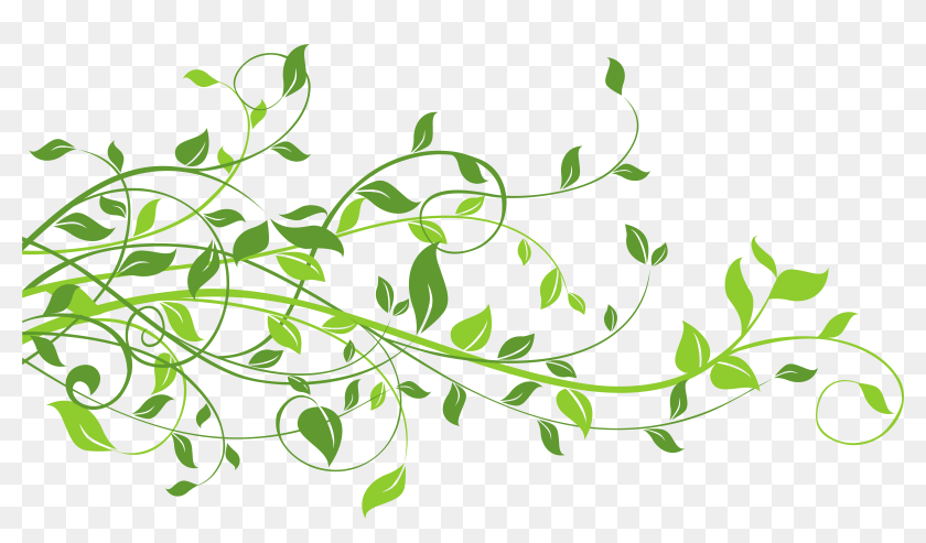 Spring Decor With Leaves Png Clip Art Image , Transparent, Png Download ...