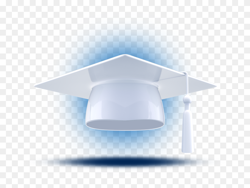 White Graduation Hat Png - 3d White Graduation Cap, Transparent Png ...