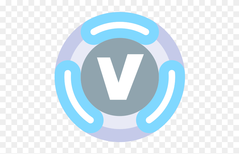 V Buck Fortnite Png - Logo Vv Bucks Png, Transparent Png - 1600x1600 ...