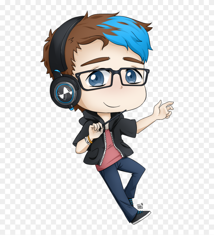 Chibi Jeff - Cartoon, HD Png Download - 752x860 (#6737925) - PinPng