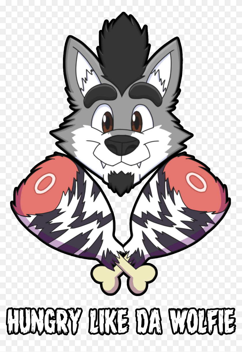 Hungry Wolfie, HD Png Download - 2125x2834 (#6739151) - PinPng