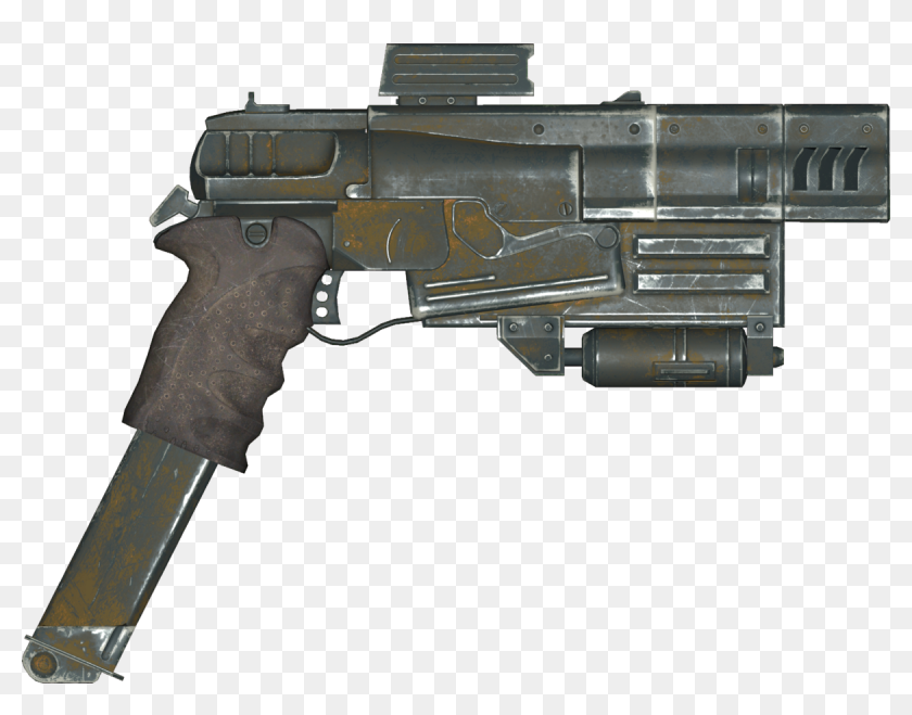 Fallout 4 Fully Upgraded 10mm Pistol, HD Png Download - 1200x885 ...