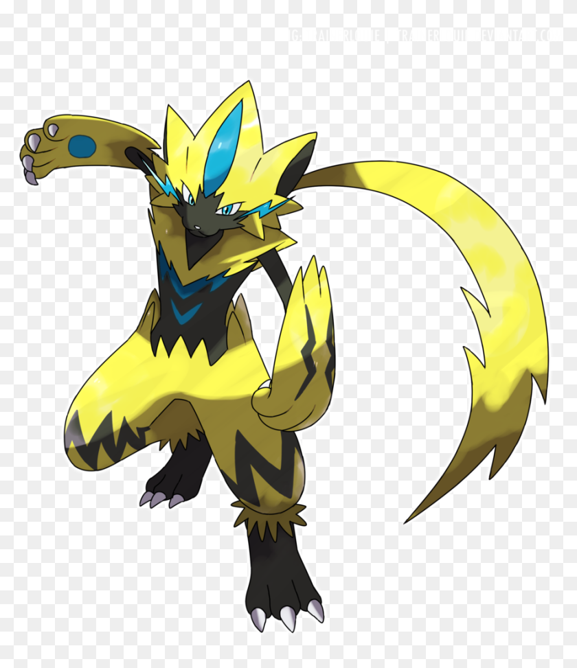 Imagens Do Zeraora Pokemon, HD Png Download - 1024x1024 (#6749769) - PinPng