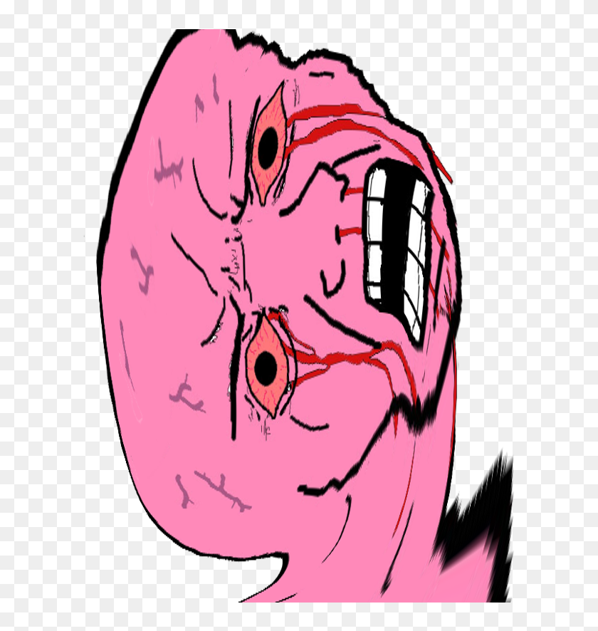 Pink Wojak Png Clipart , Png Download - Rage Wojak, Transparent Png ...