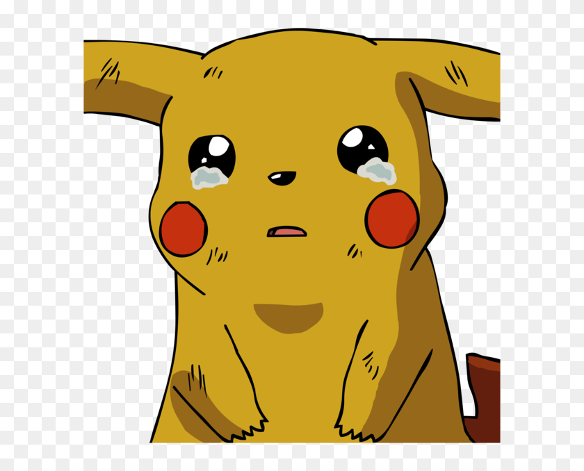 Pikachu Sad Png, Transparent Png - 600x598 (#6759373) - PinPng