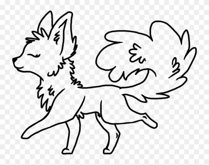 ~custom Chibi Wolves~ - Cute Wolf Fan Art, HD Png Download - 747x583 (#6767352) - PinPng