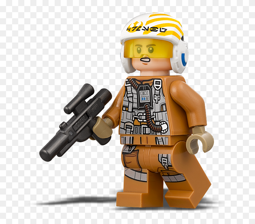 lego star wars pilot head