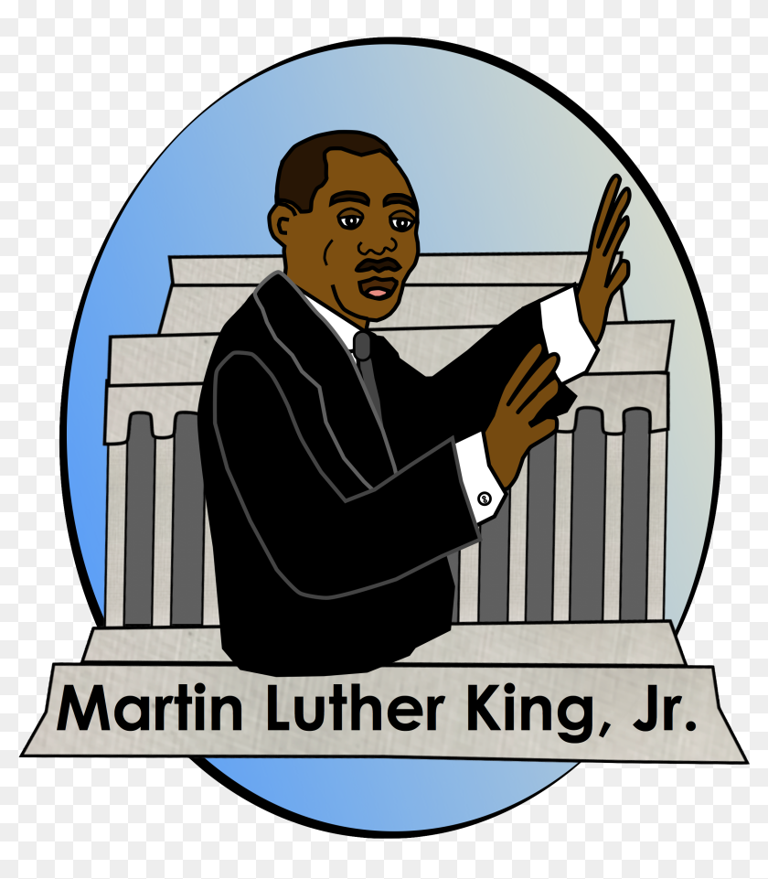 Martin Luther Jr Clipart - Martin Luther King Memorial Clipart, HD Png ...