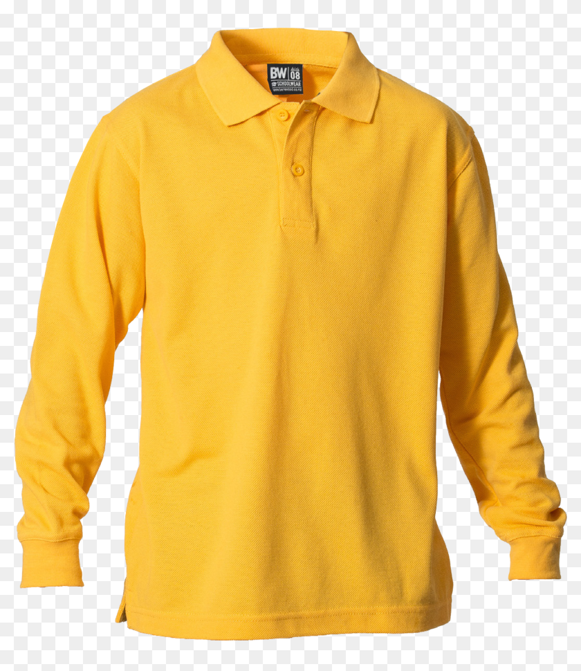 long sleeve yellow tshirt