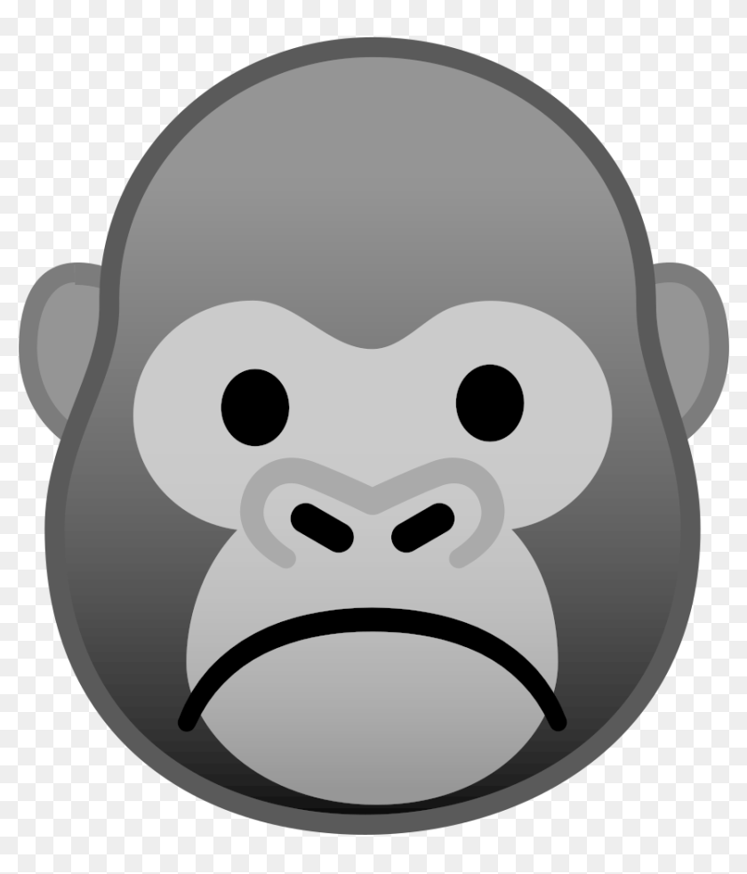 Noto Emoji Oreo 1f98d - Transparent Background Gorilla Emoji Png, Png ...