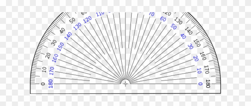 printable protractor 360 protractor to measure angles hd png download 640x480 684570 pinpng